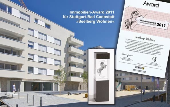 Immobilien-Award 2011: »Seelberg Wohnen« – Paradebeispiel für die Umnutzung des ehemaligen Gewerbeareals »Terrot« in Stuttgart-Bad Cannstatt.